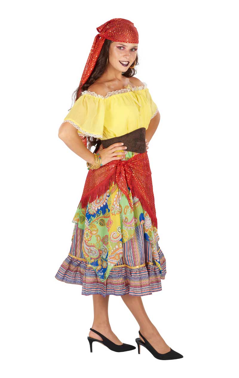 Womens Deluxe Fortune Teller Costume - Fancydress.com