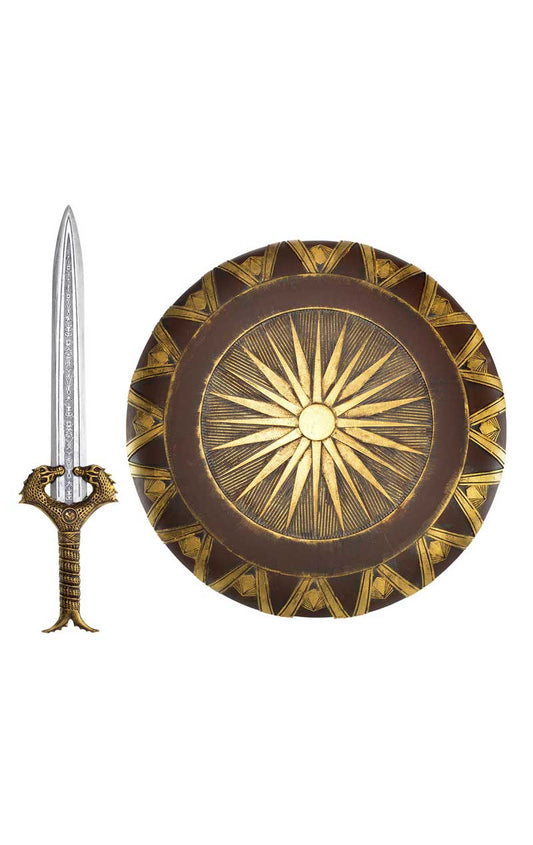 Wonder Woman Shield & Sword Kit - Fancydress.com